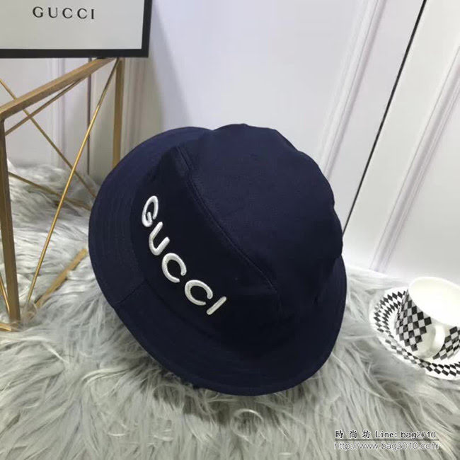 GUCCI古馳 專櫃同步 新品經典 隨意折疊漁夫帽 LLWJ6867